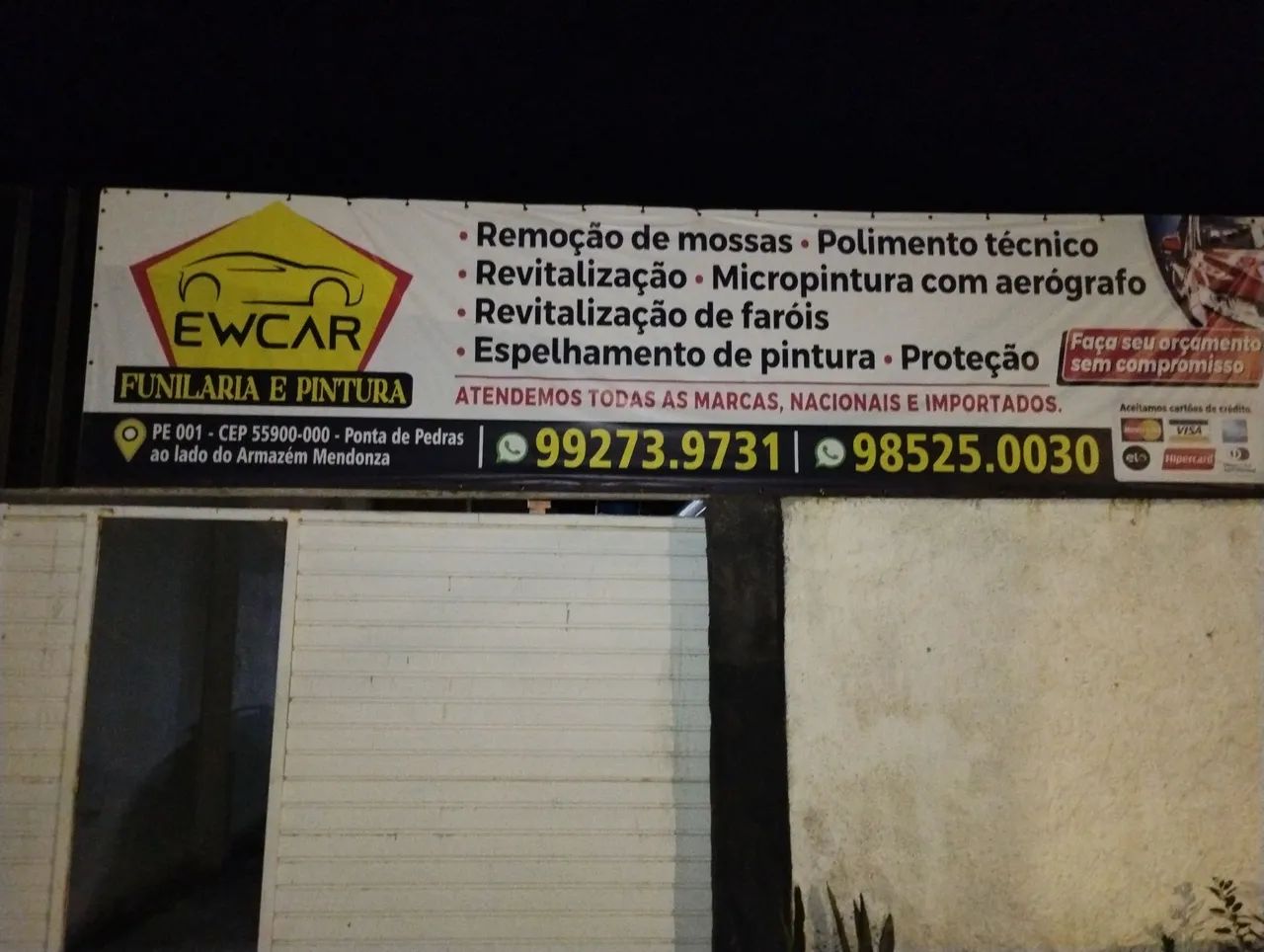 EWCAR FUNILARIA E PINTURA 