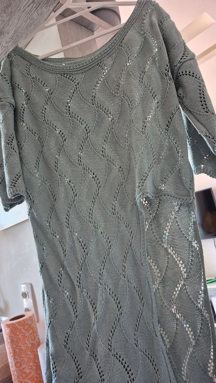 Blusa assimétrica tricô  - Foto 2