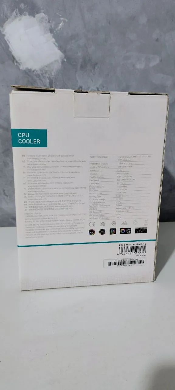 Air Cooler DeepCool AG400 BK ARGB - Foto 2