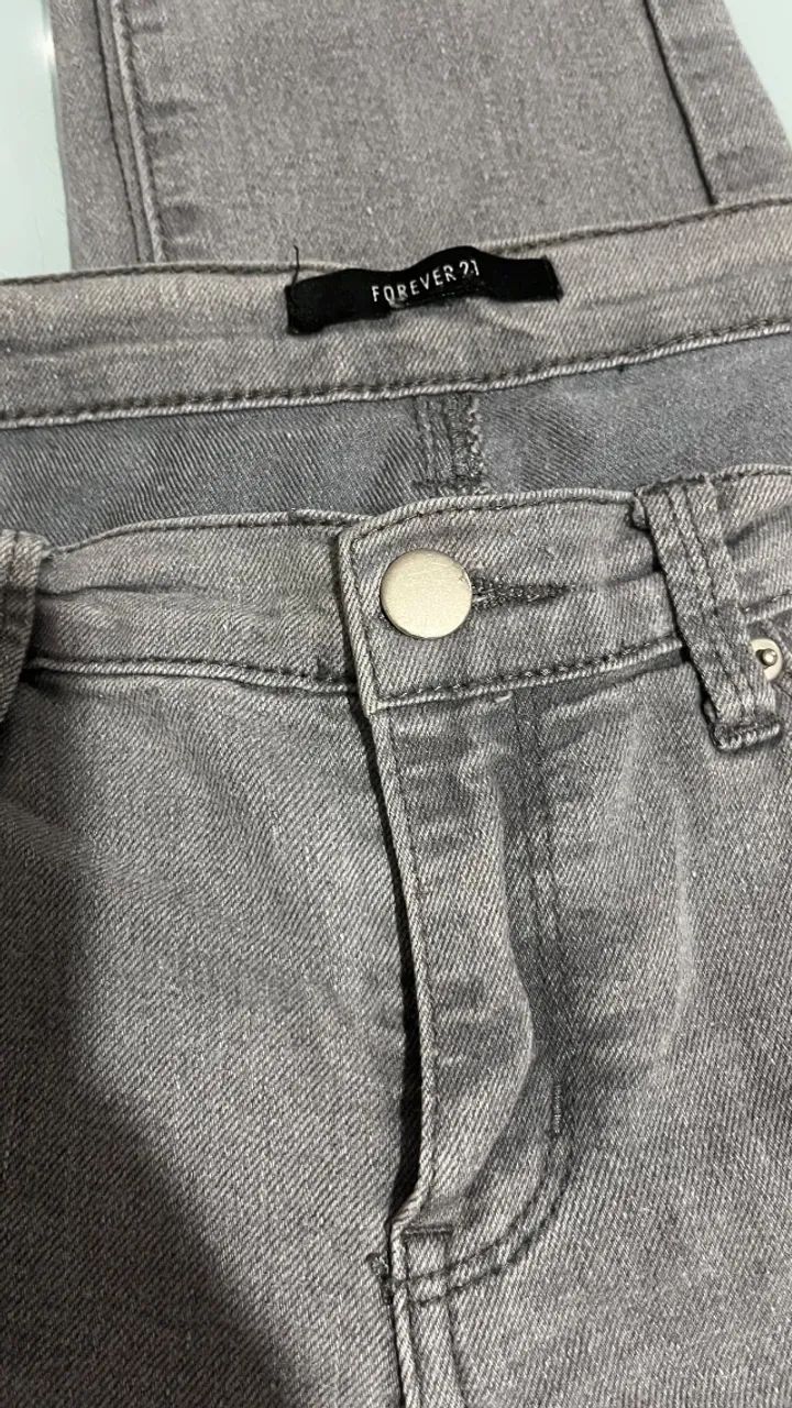 Calça jeans cinza 40 - Foto 4