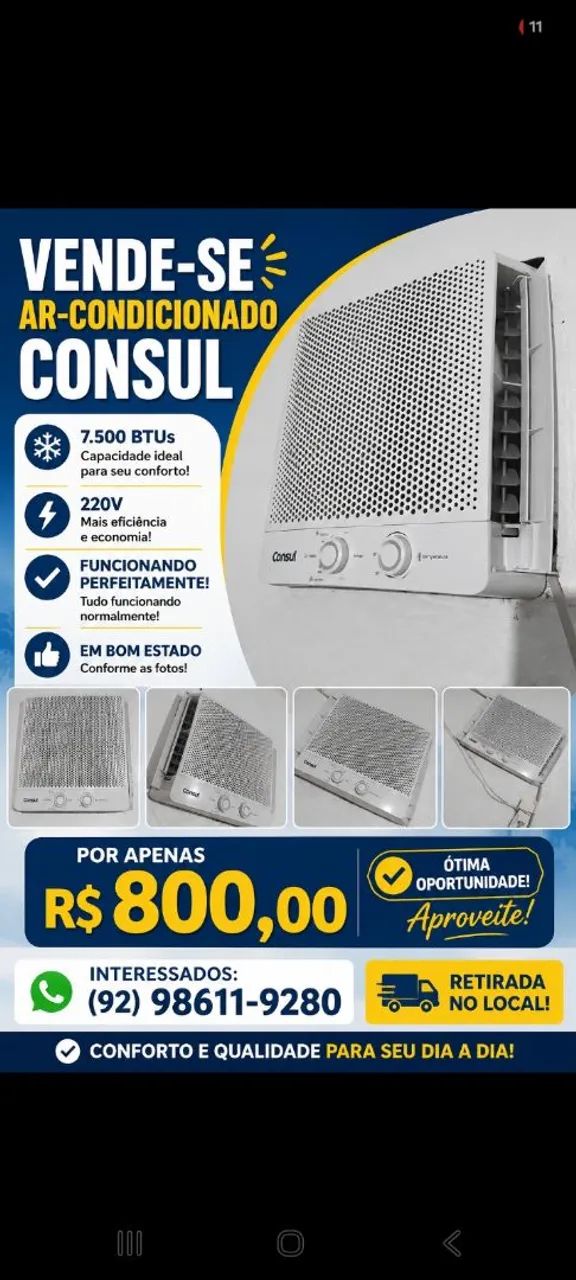 Ar-condicionado de janela 