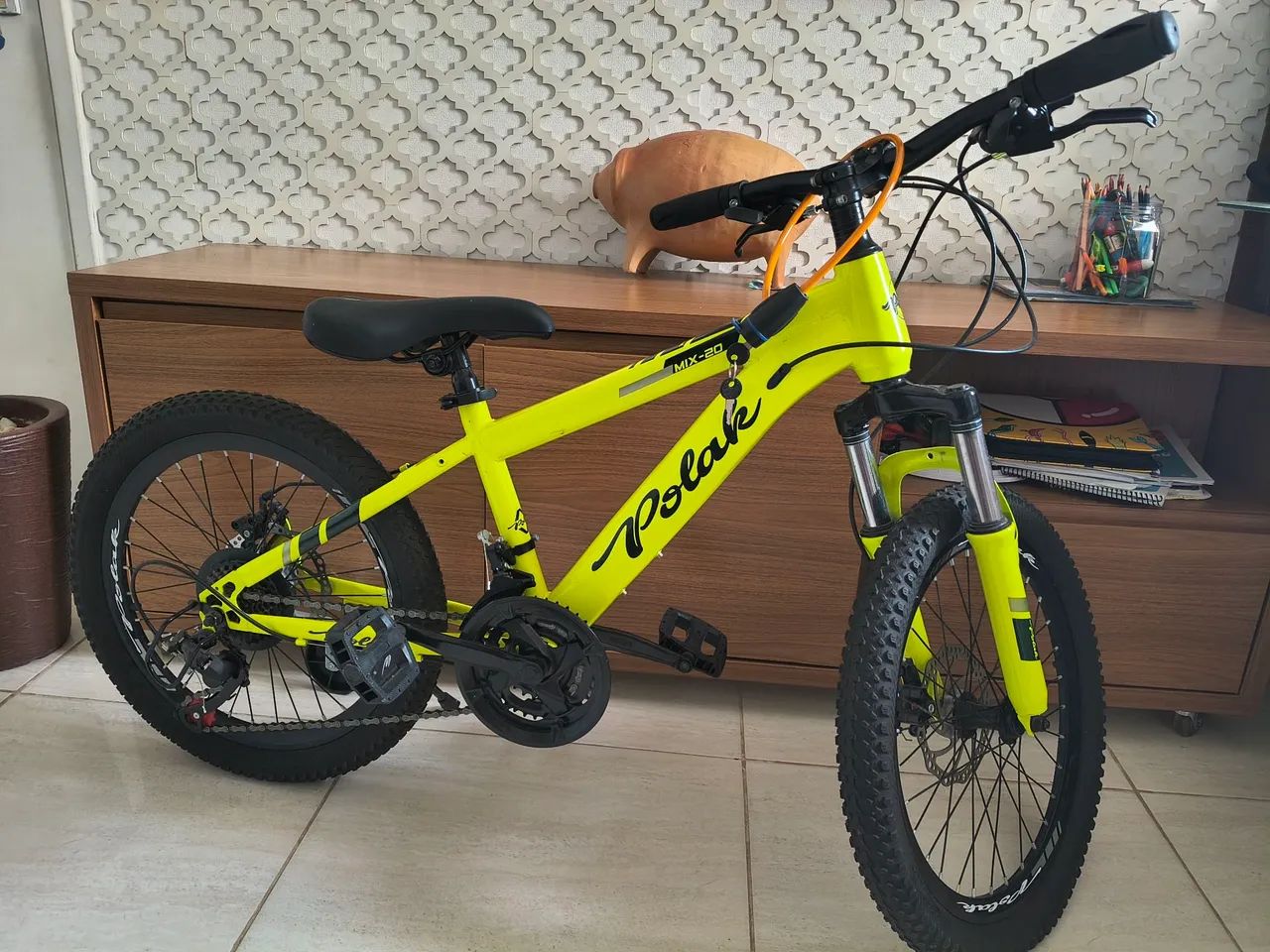 Bicicleta aro 20 com marchas NOVA - Foto 2