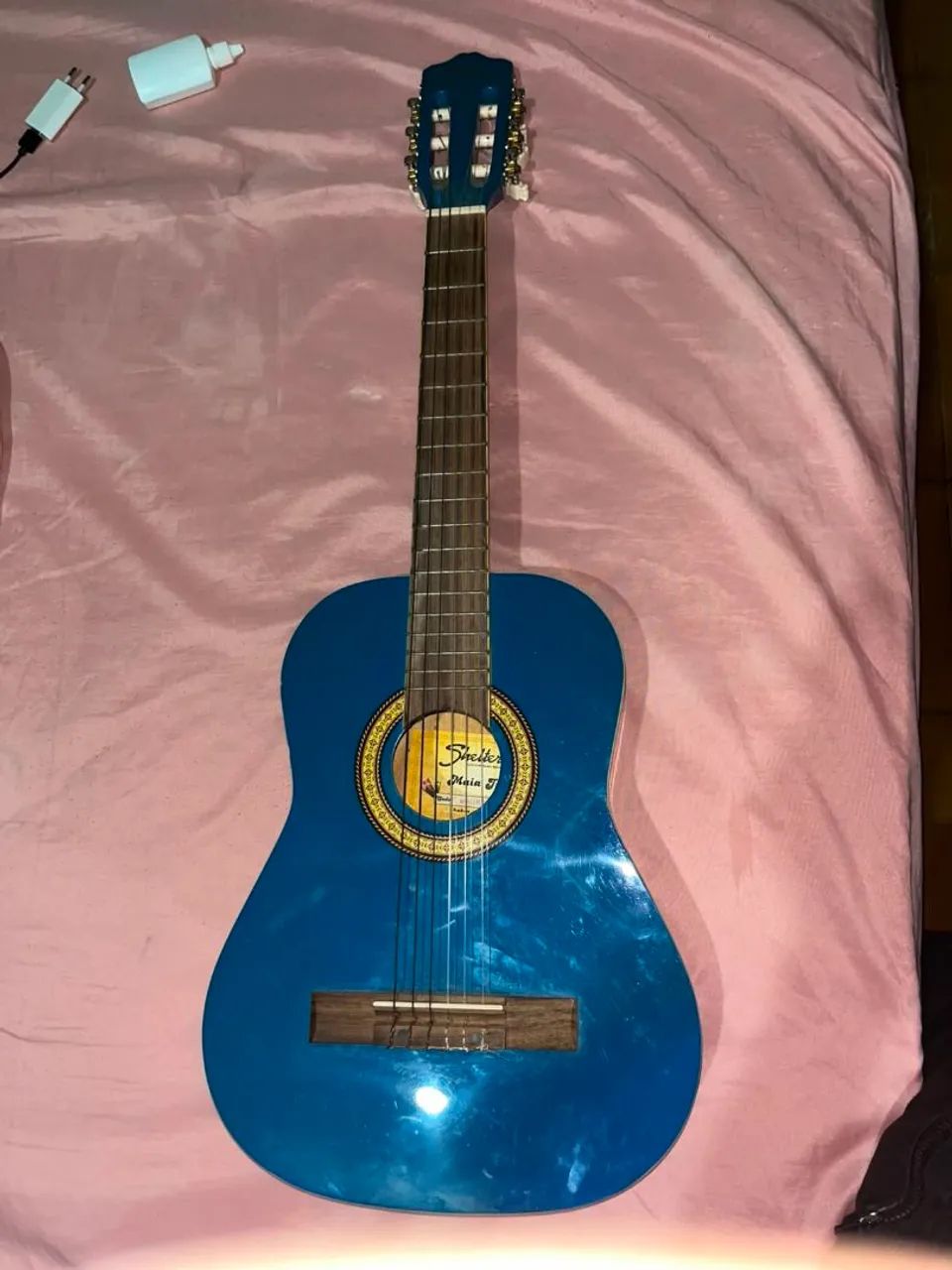 Violão azul - Foto 4