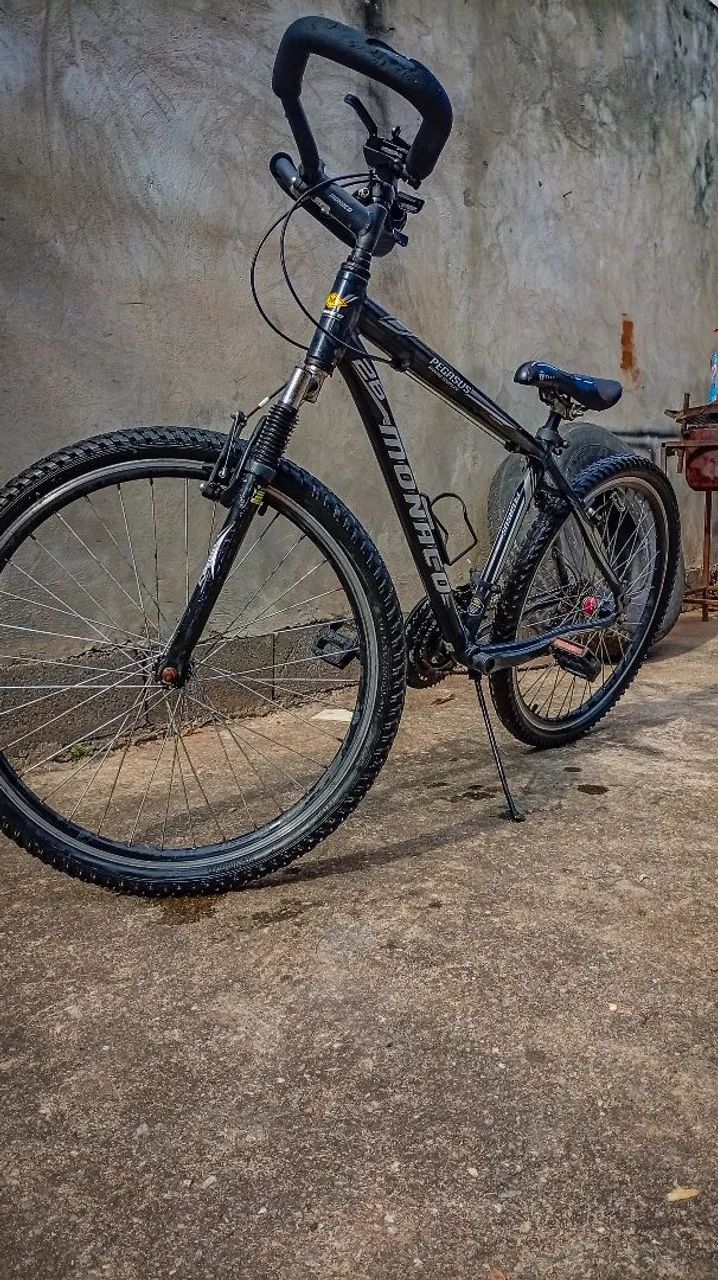 bicicleta MONACO aro 26 preta  - Foto 3