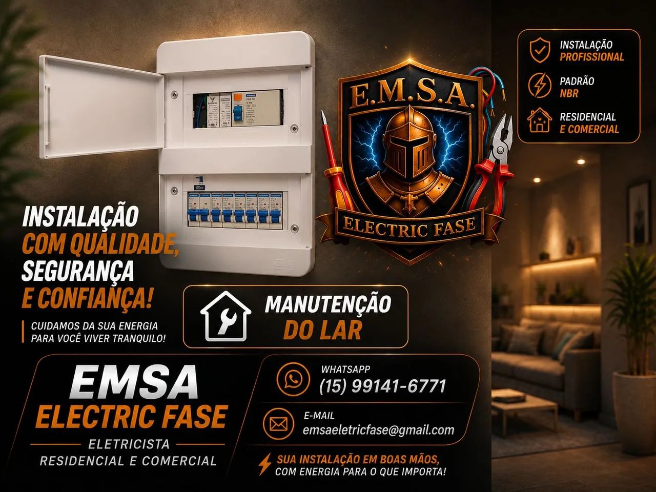 Elétrica residêncial e comercial  - Foto 5