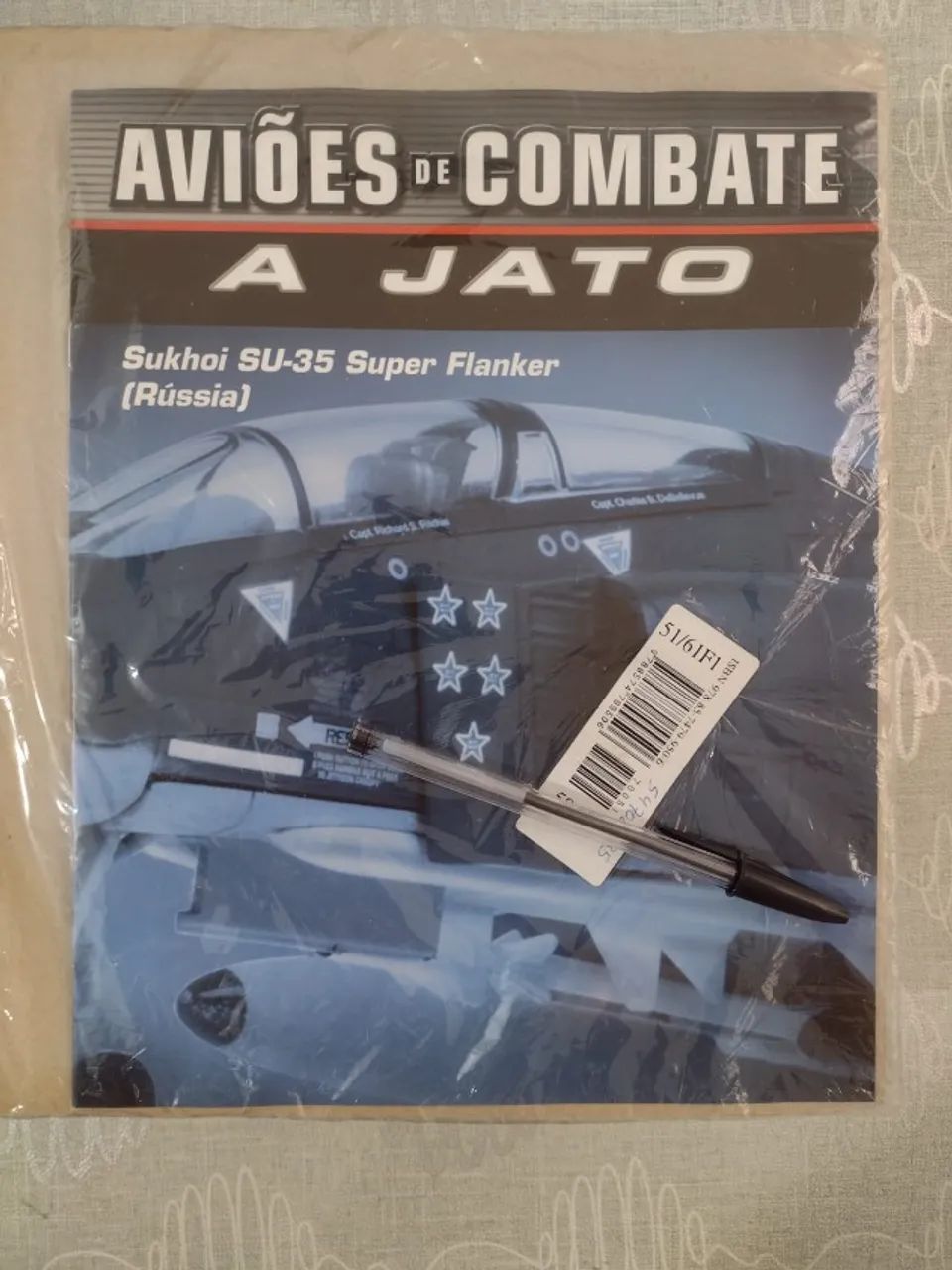 Sukhoi SU-35 Super Flanker -  Coleção Aviões de Combate - Foto 2