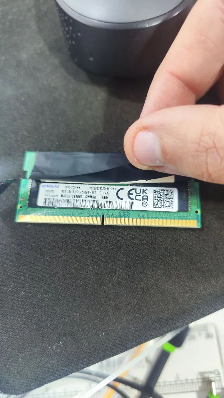 Memória ram ddr5 8gb notebook - Foto 3