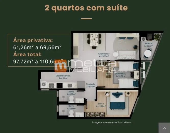 Apartamento à Venda em Cachoeira do Bom Jesus, Florianópolis - SC - Foto 2
