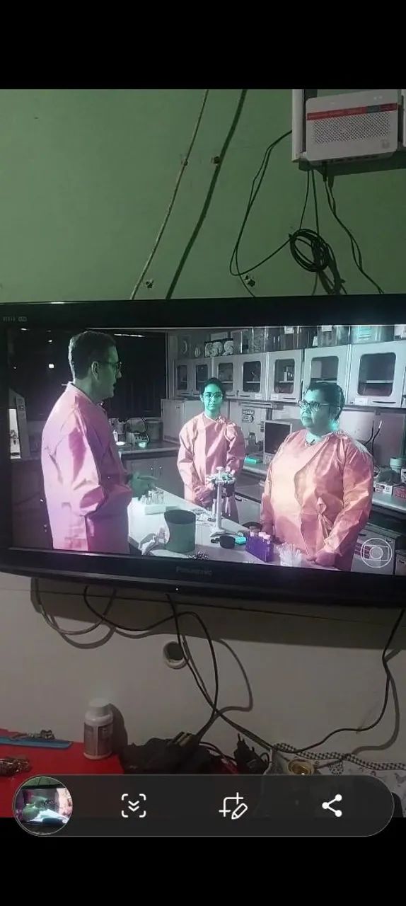 Vendo TV Panasonic 32 polegadas para concerto, imagem esverdeada mas funcinando - Foto 5