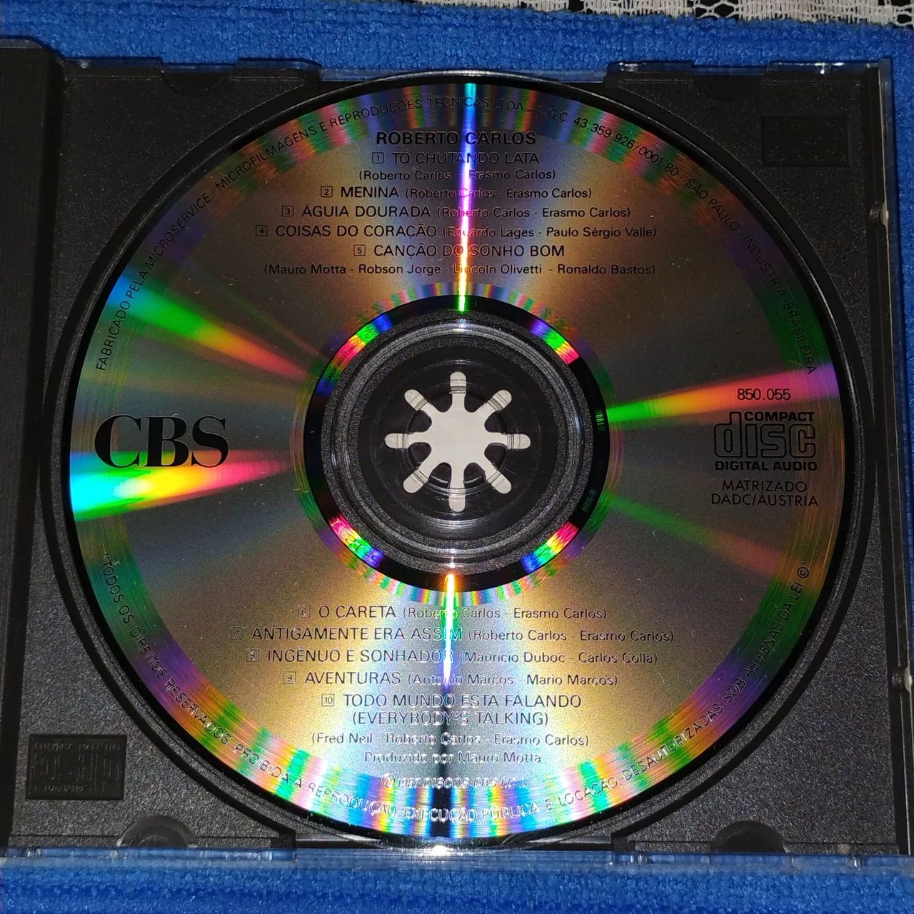Cd Roberto Carlos - 1987 - Raríssimo! - Foto 4