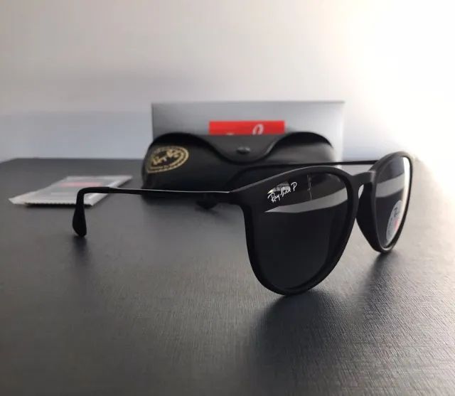 óculos de sol ray ban erika black  - Foto 2