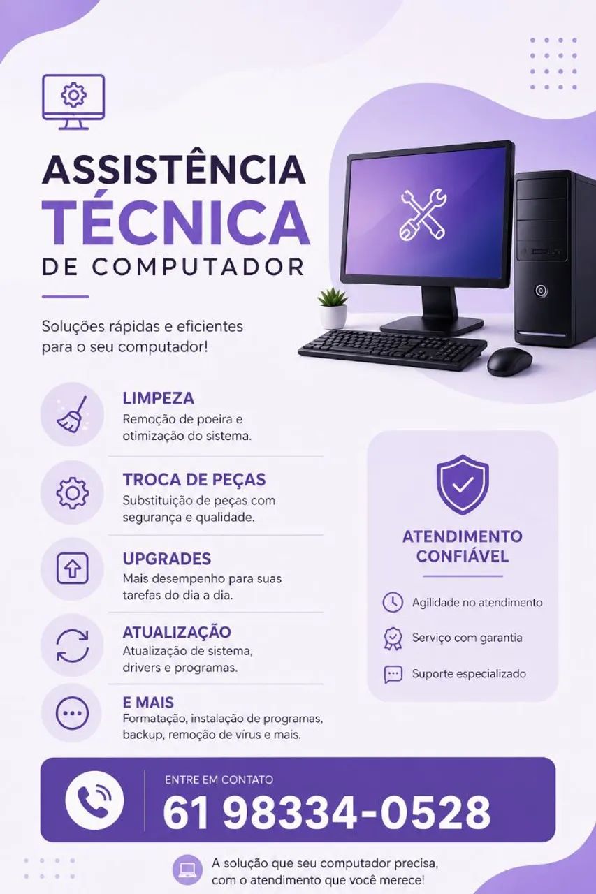 Assistência técnica de computador 