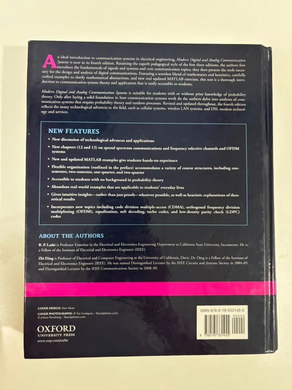 Livro Modern Digital and Analog Communication Systems B P Lathi