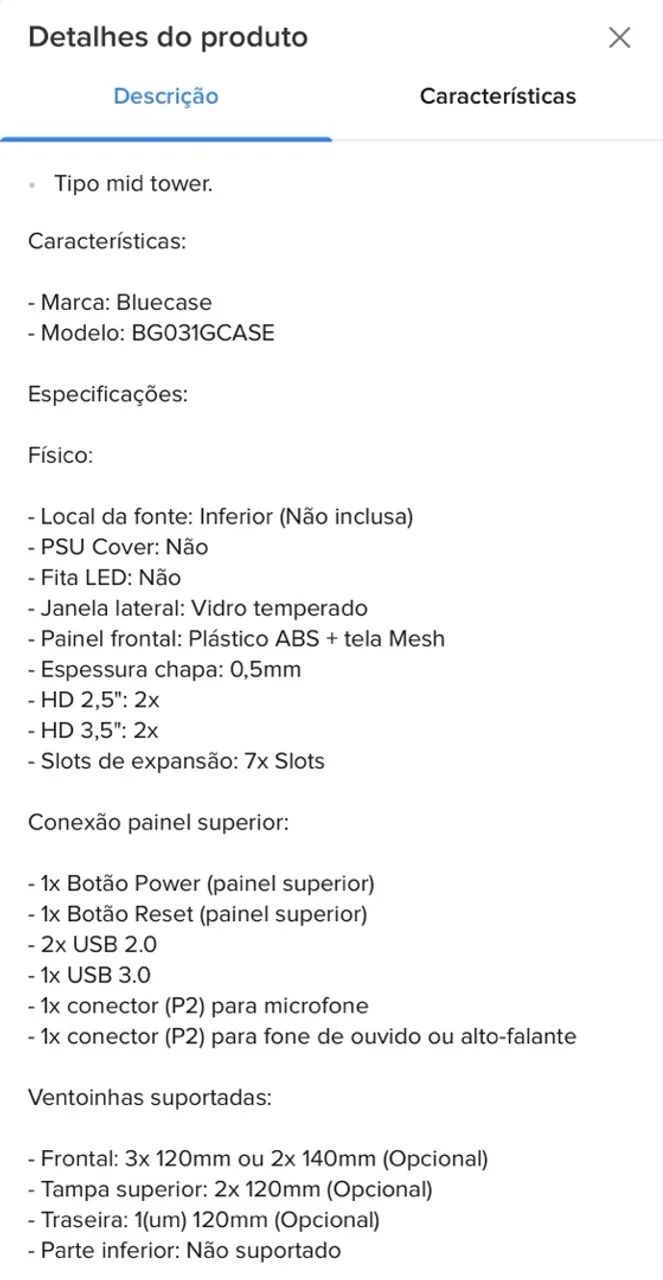 Gabinete Gamer - Foto 5