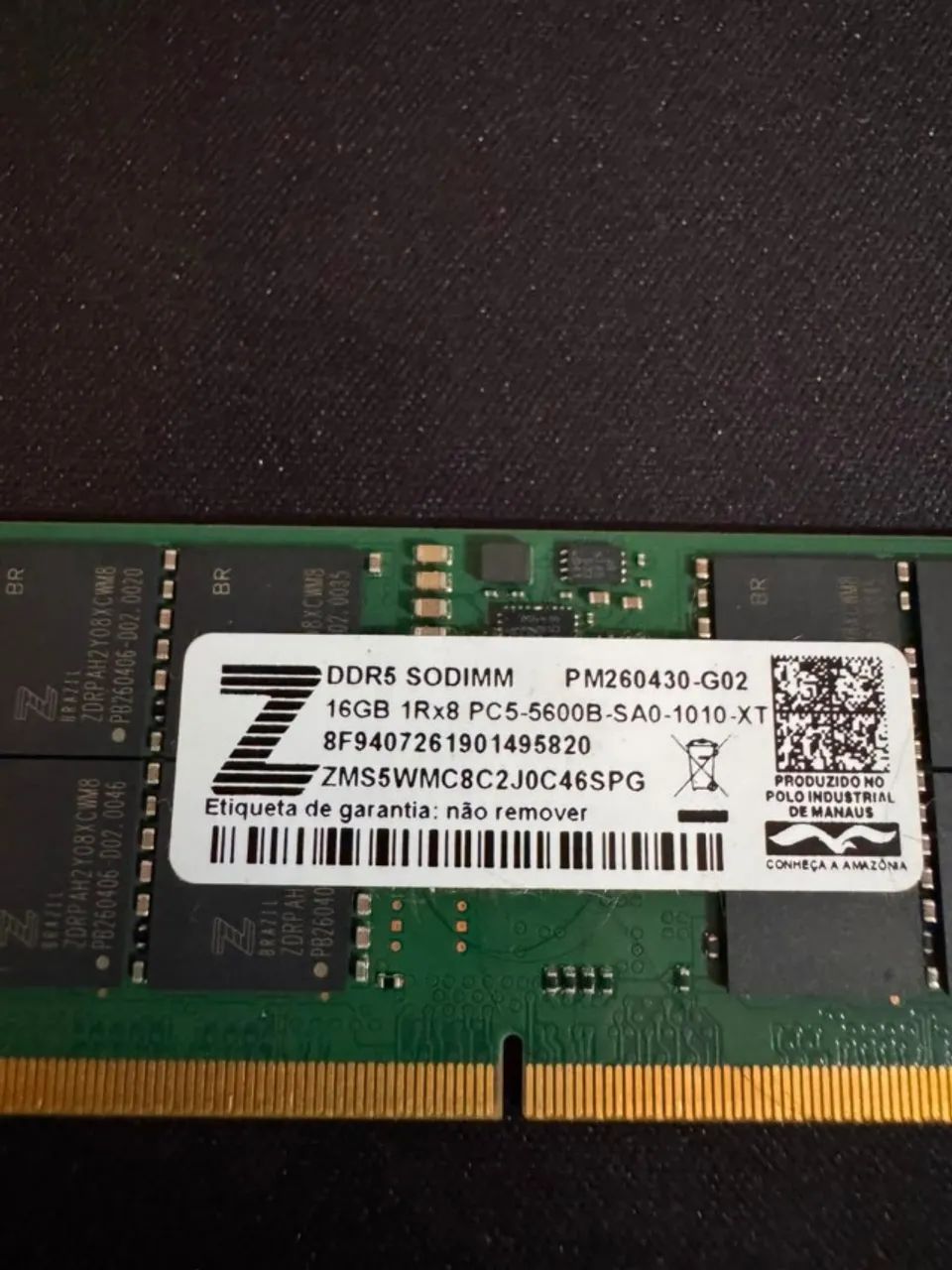 DDR 5 16GB Notebook  - Foto 2