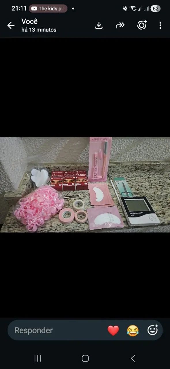 Extensão de cílios produtos  - Foto 5