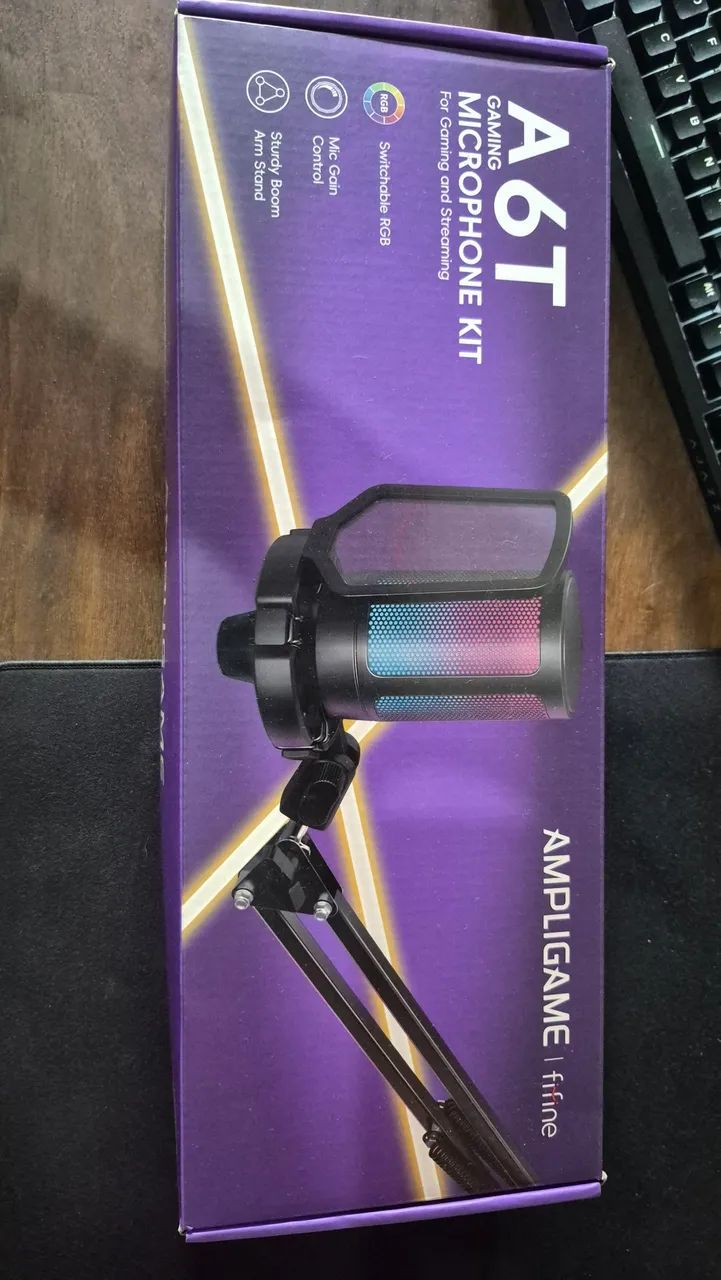 Microfone Fifine Ampligame A6T - Foto 2