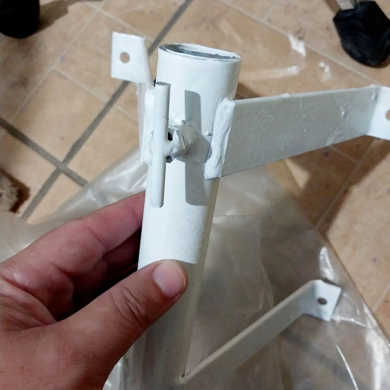 Suporte para antena cavalete zerado - Foto 2