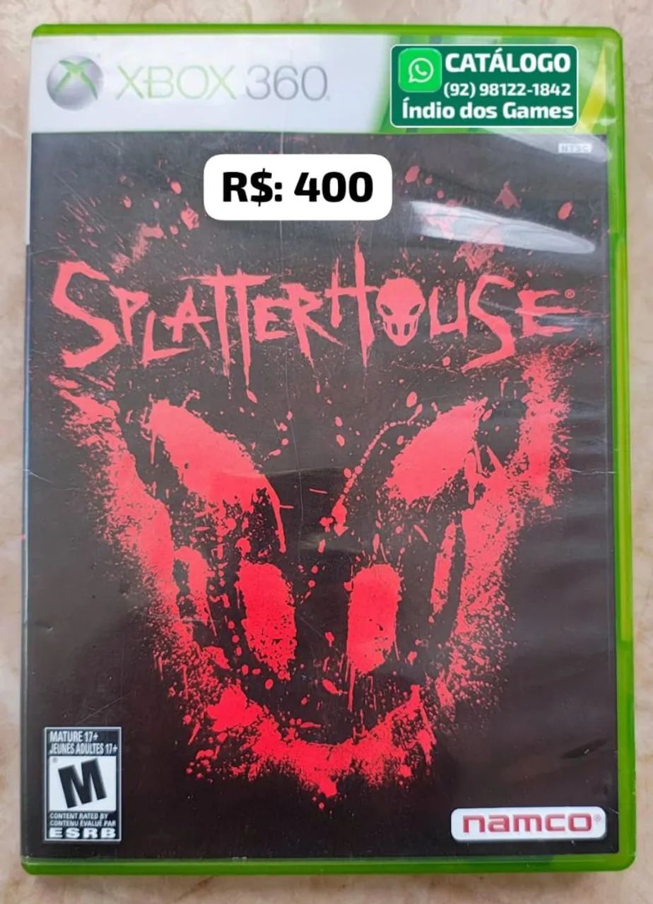 Splatterhouse = R$: 400