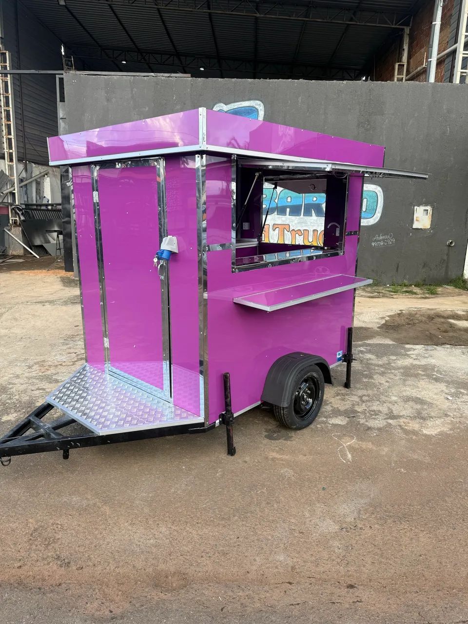 Trailer food truck 
