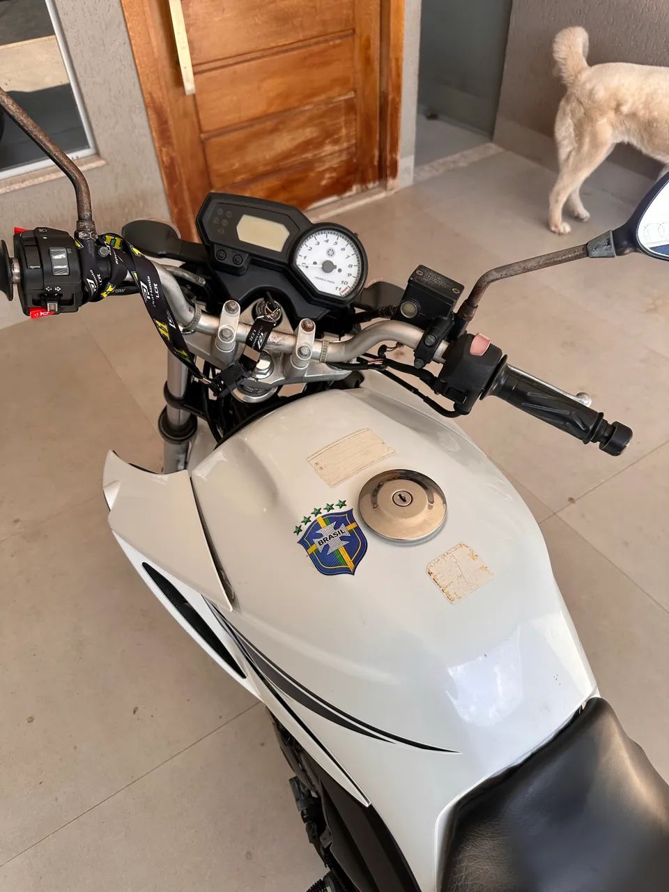 Fazer 250cc Blueflex Branca - Foto 5