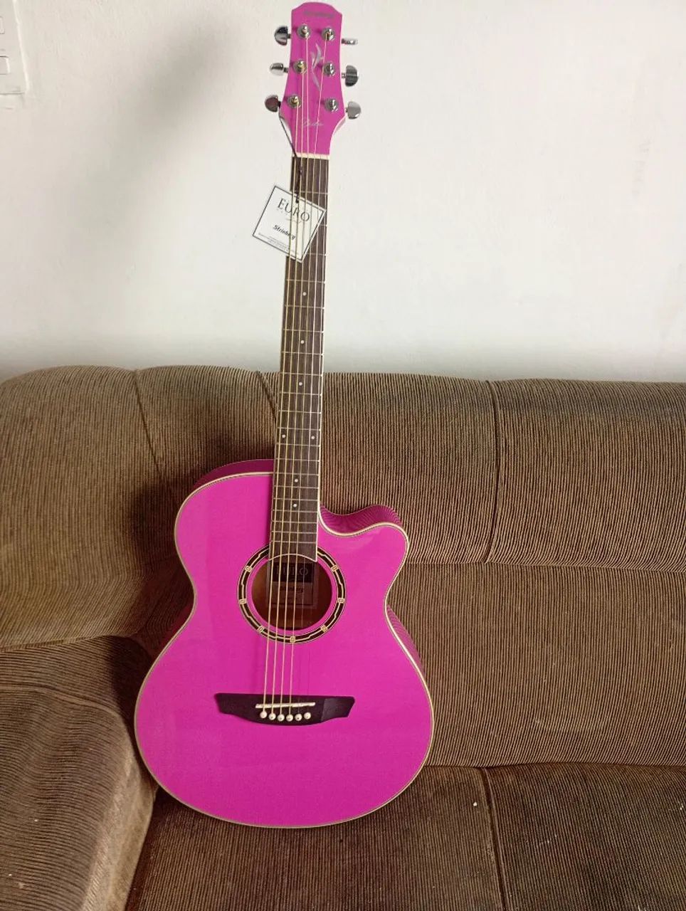 Violão acústico Rosa  - Foto 3