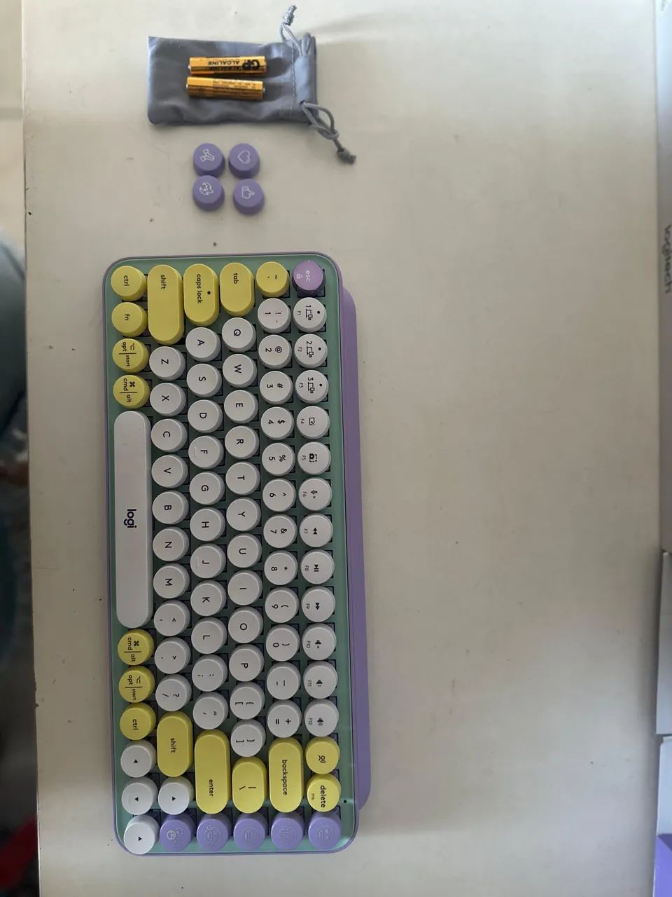 Teclado Mecanico sem fio LOGITECH POP KEYS - Foto 4