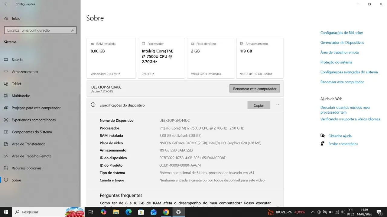 Notebook Acer Aspire 5 - Foto 2