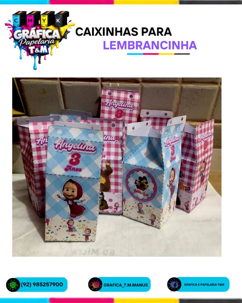 caixinhas personalizadas para lembrancinhas - Foto 3