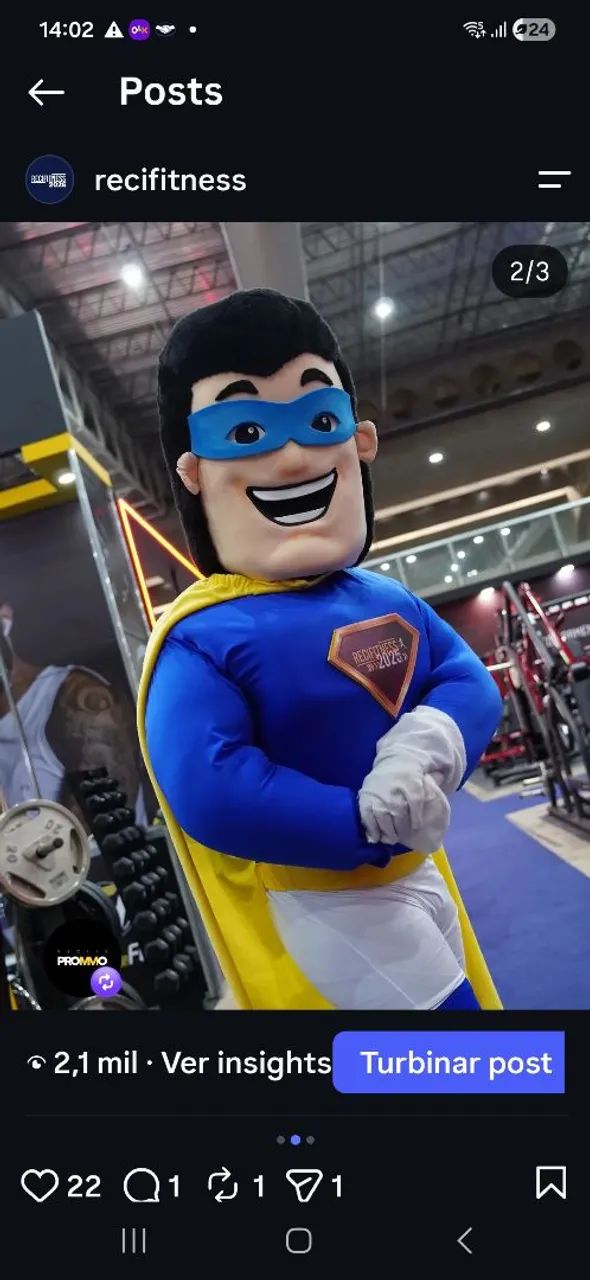 Mascotes e personagens 