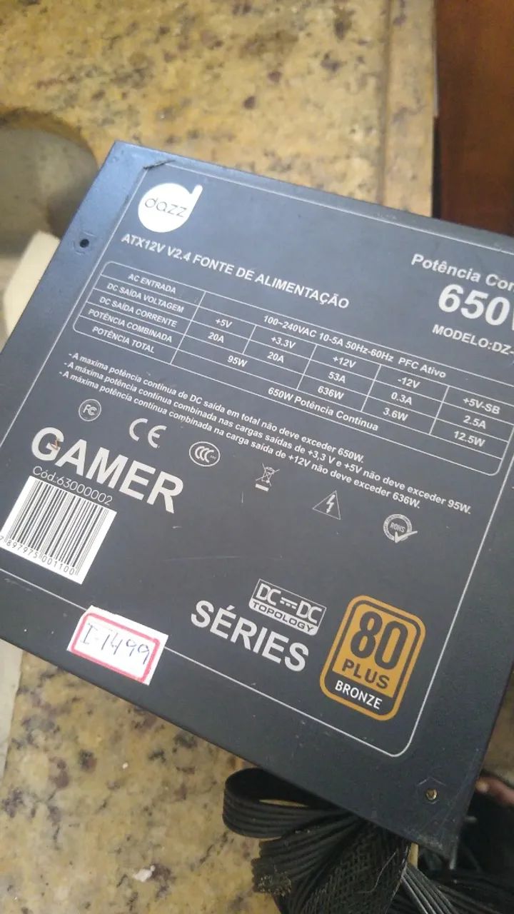2 Fonte gamer - Foto 2