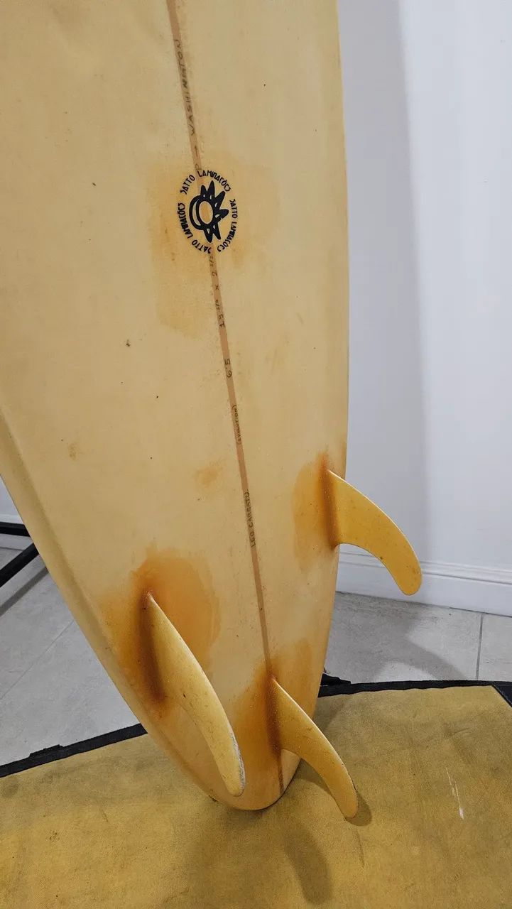 Prancha de Surf Leo Carratu com Capa e Deck - Foto 4