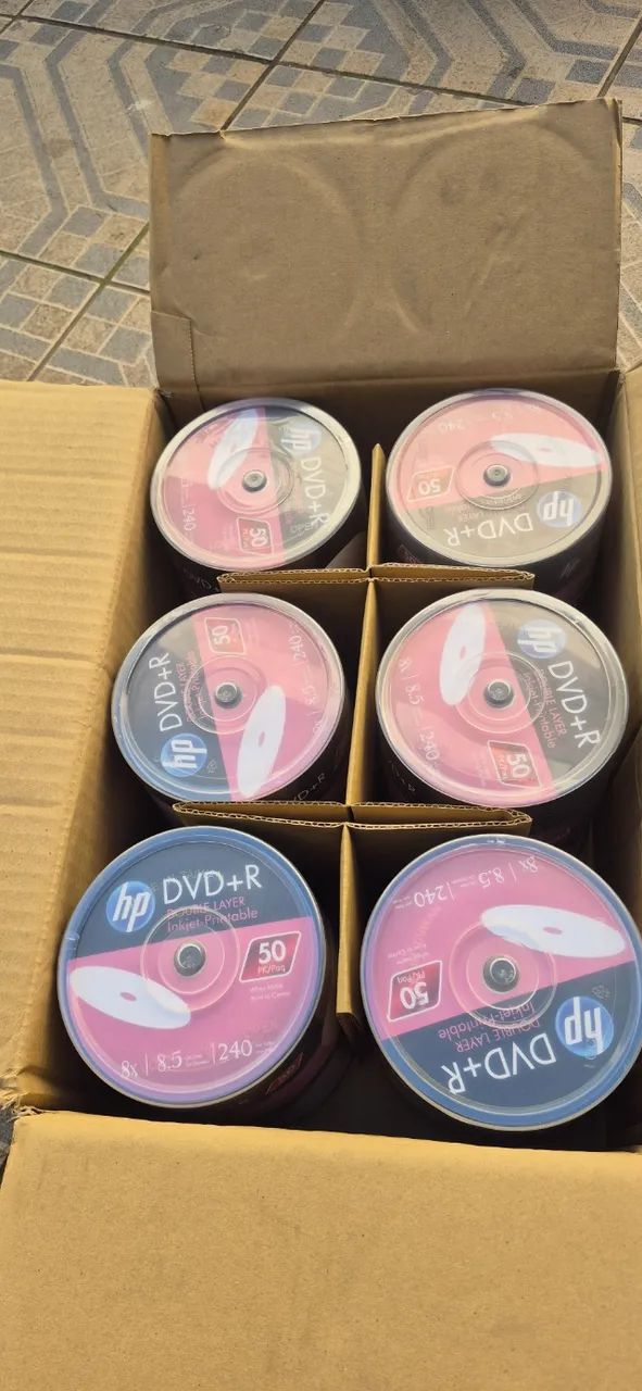 DVD-R (HP) Double Laywr Inkjet-Printable - Foto 3
