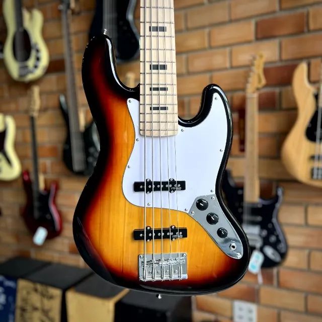 SHELTERBANK × SHOKO NAKAZAWA BYRON カスタム SHELTER SHJB755PRO 5C JAZZ BASS SB - Instrumentos musicais