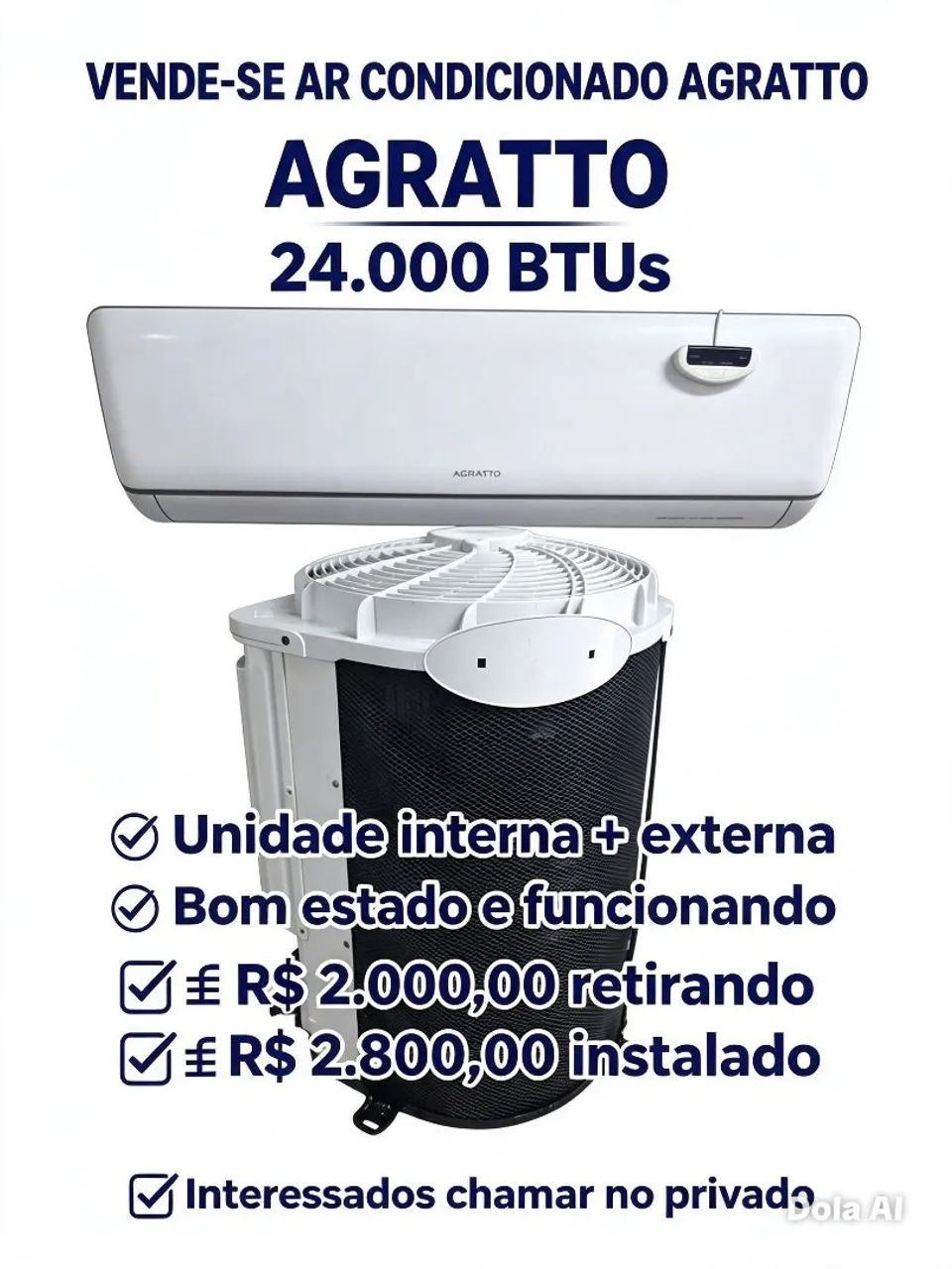 Ar comdicionado split