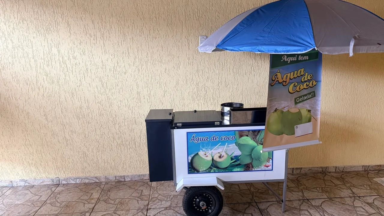 Carrinho de coco  - Foto 5
