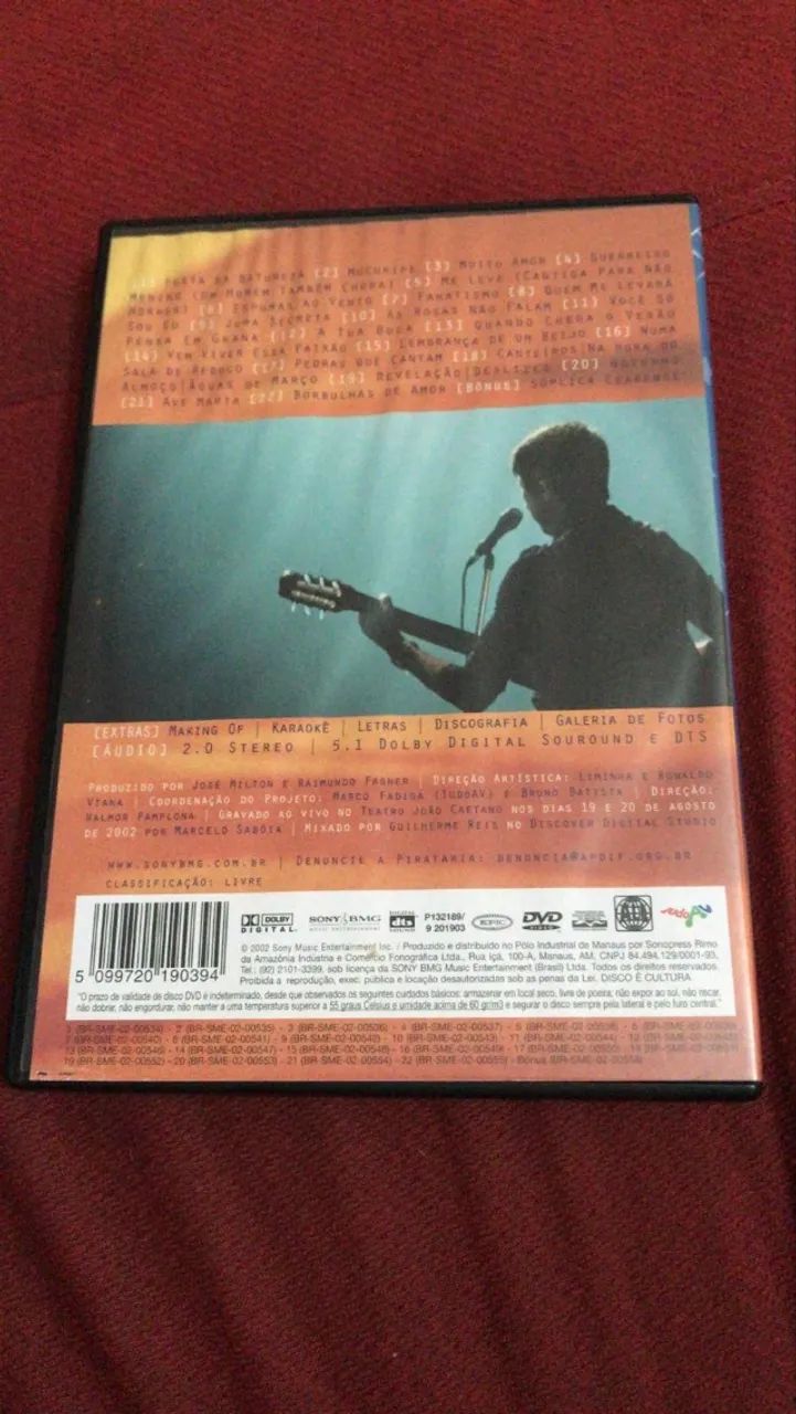 Dvd Fagner Coleção Estrelas do Brasil - Foto 4