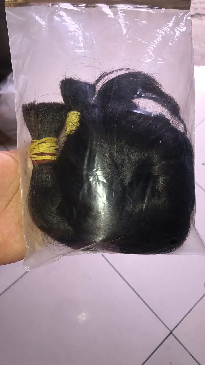 Vendo cabelo 75 cm 150 gramas - Foto 4