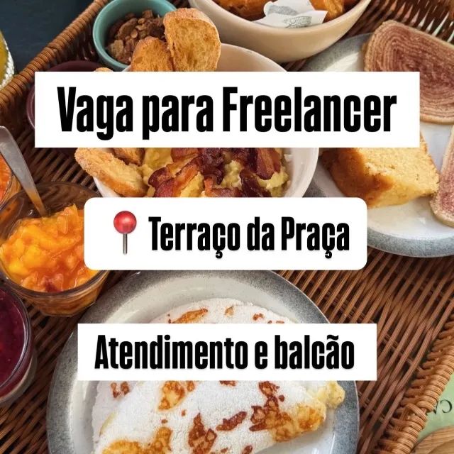 VAGA PARA FREELANCER - Terraço da Praça
