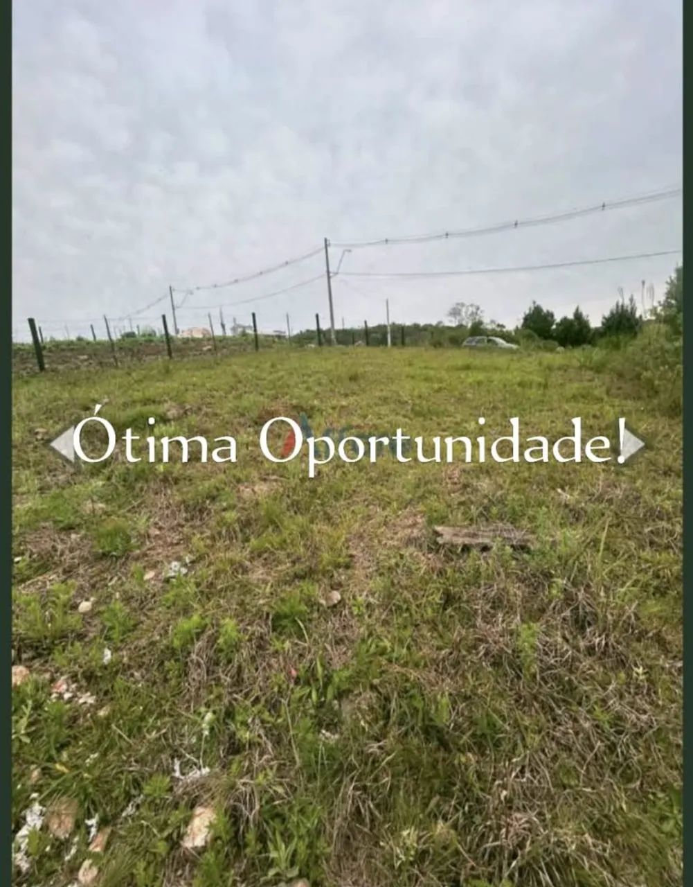 Terreno após o Tomba