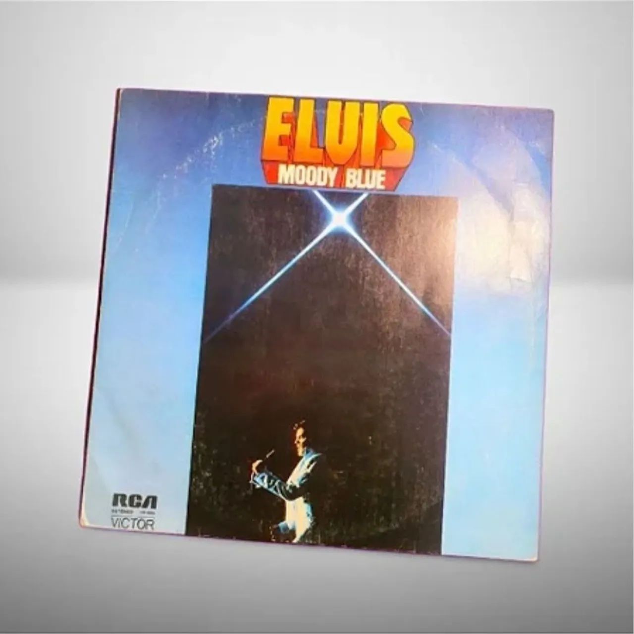 Disco de vinil Elvis Presley - Moody Blues de época 