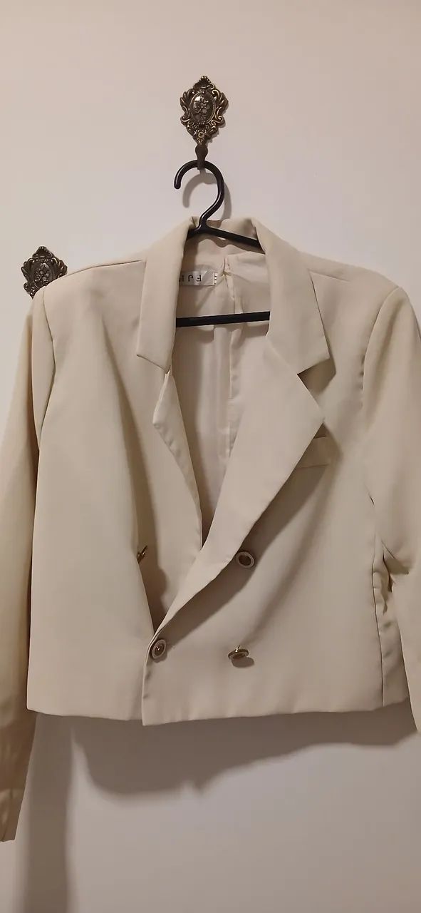 Blazer bege novo