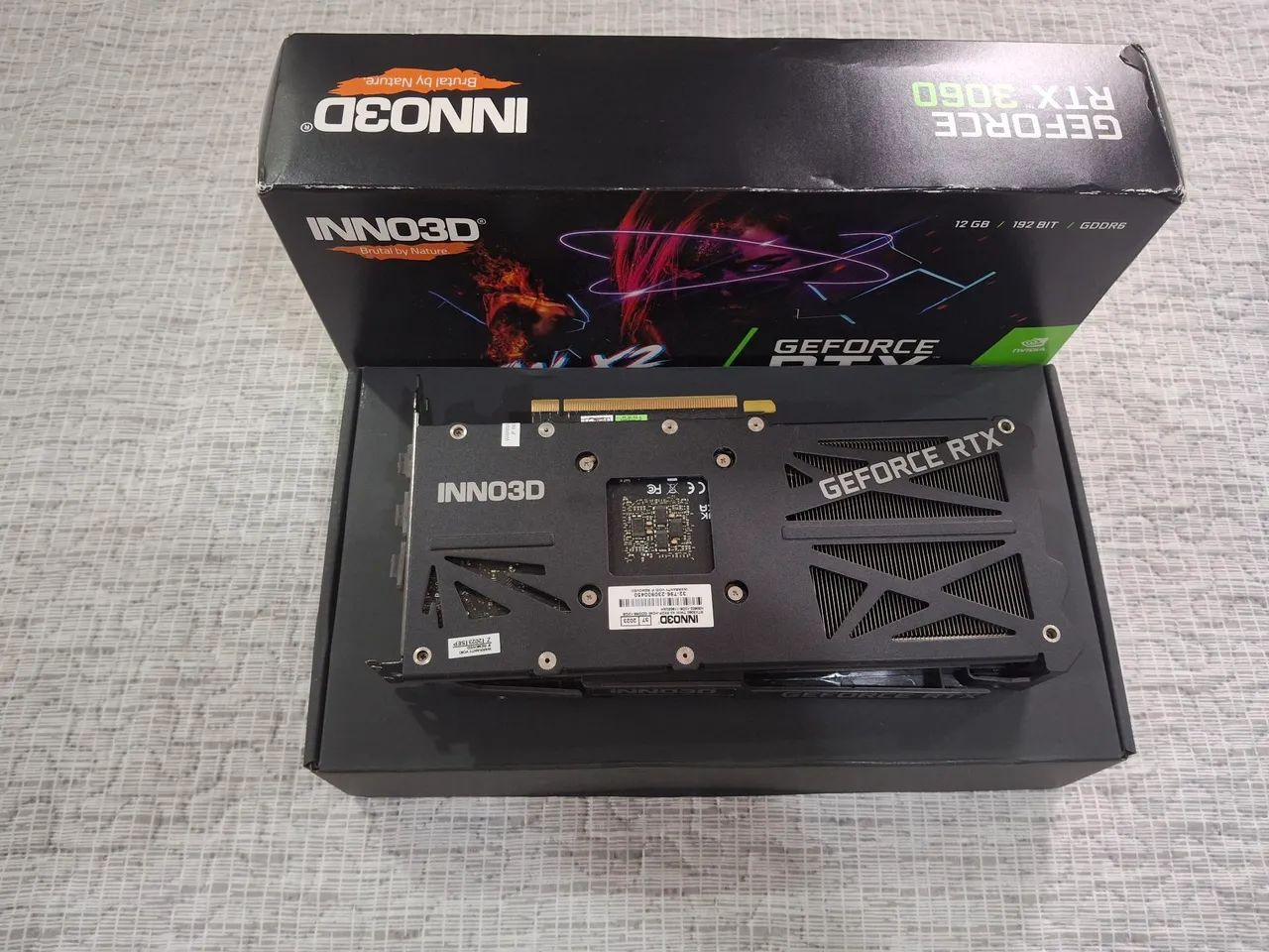 PLACA DE VÍDEO RTX 3060 12GB LHR  - FRETE GRÁTIS - Foto 4