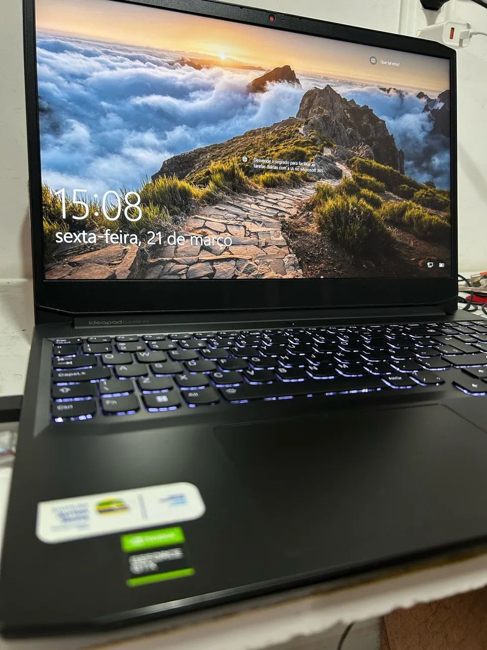 Notebook Gamer Ideapad i7