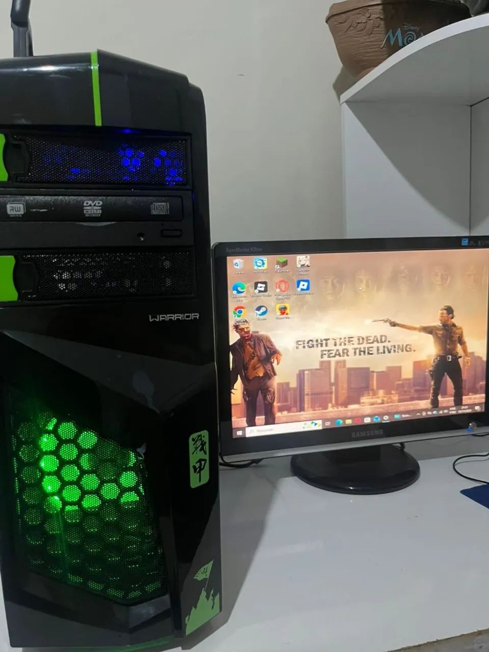 PC gamer completo com munitor,teclado e mouse - Foto 3