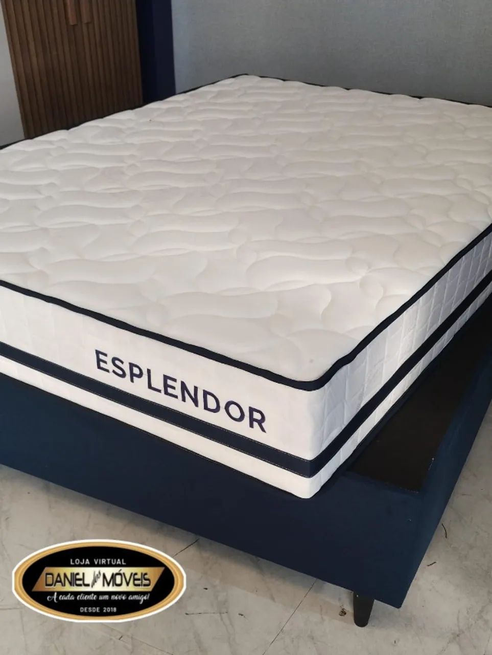 Cama casal esplendor _ Brinde travesseiros!