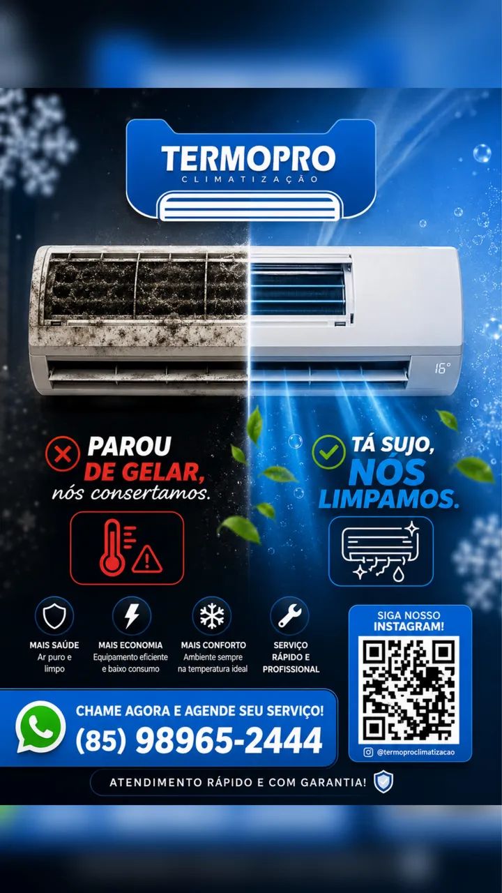 Ar condicionado serviços 