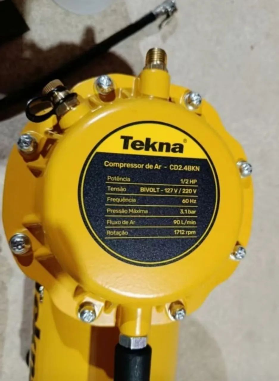 Compressor ar direto tekna zerado 