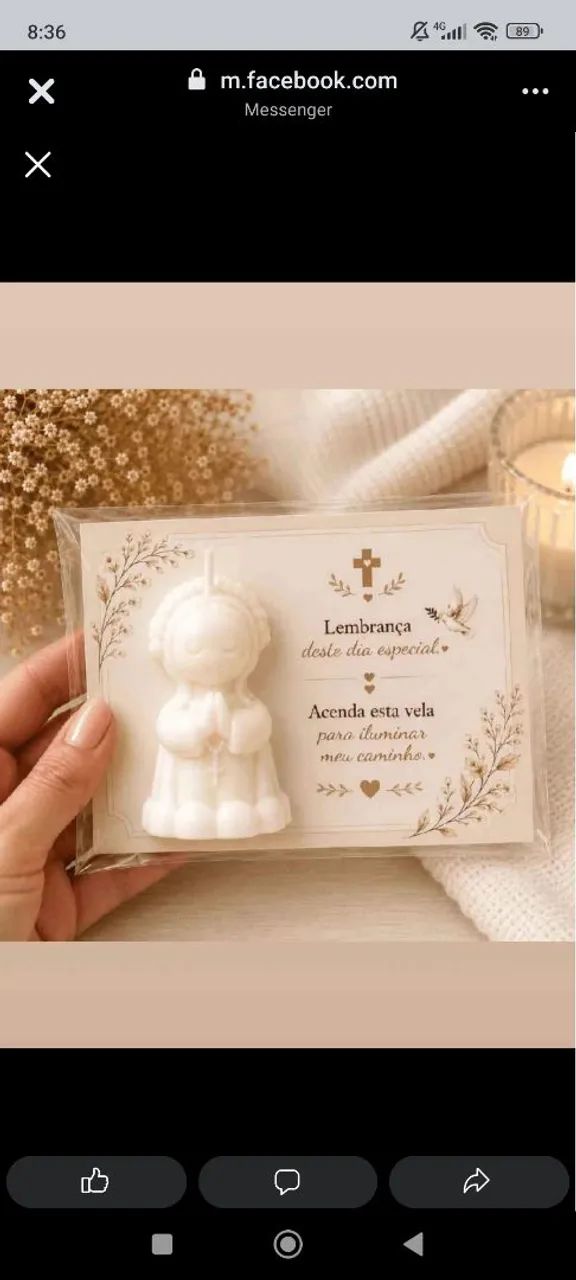 Velas Batizado 
