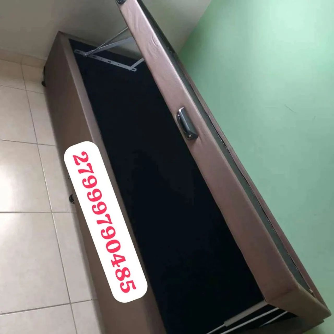 Cama Solteiro box Bau 